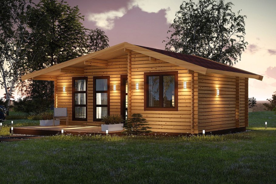 Домик из бруса