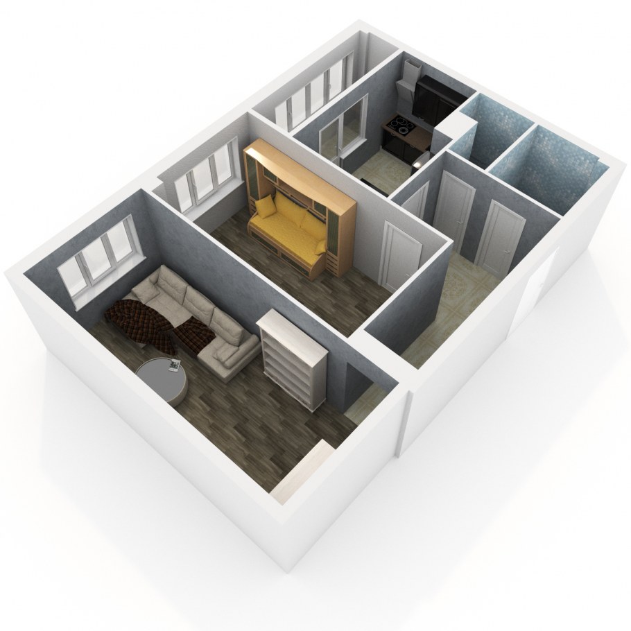 Планировки торцевых квартир