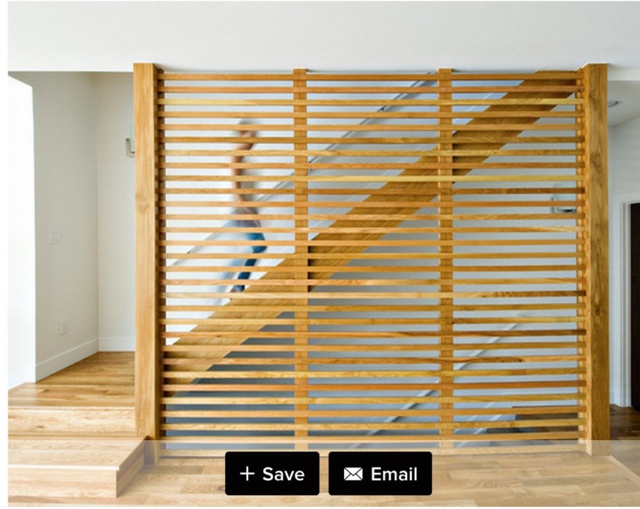 Деревянные перегородки для дачи