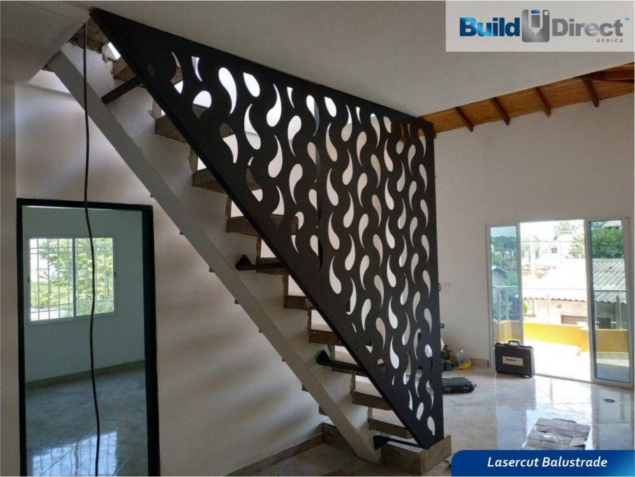 Межкомнатная перегородка лесенкой