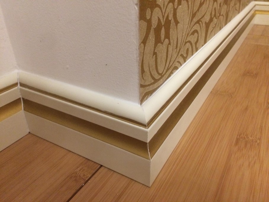Плинтус МДФ напольный монтаж