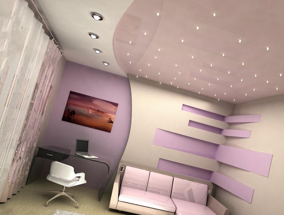 Угловой потолок