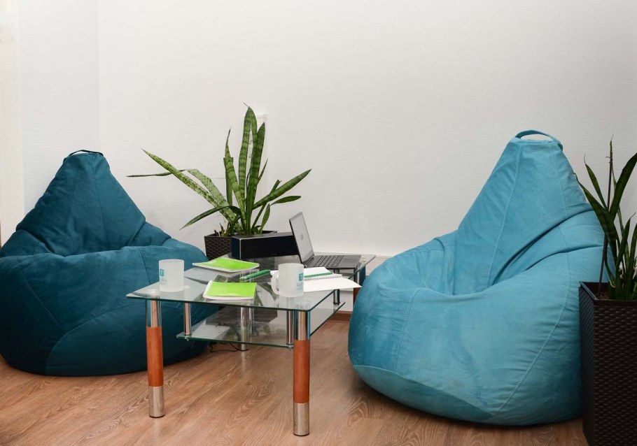 Кресло мешок бинбэг "черный"