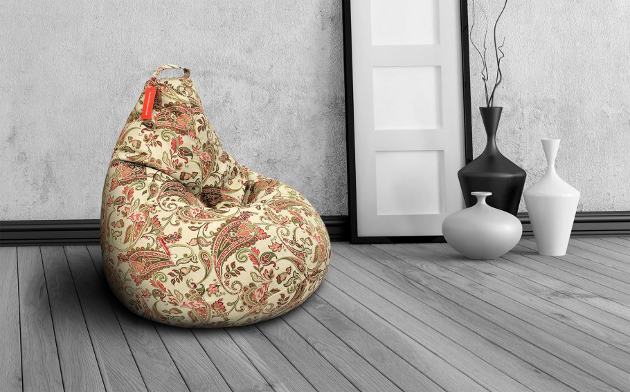 Бескаркасный пуф