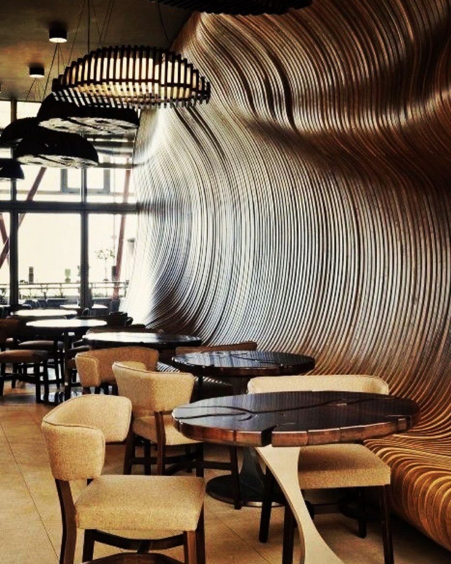 Кафе в стиле Бионика