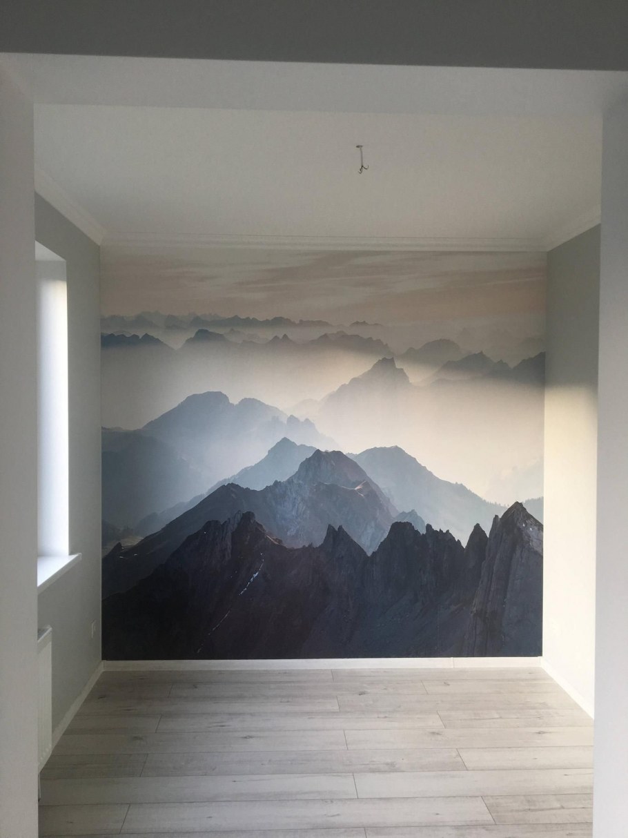 Панно горы на стену