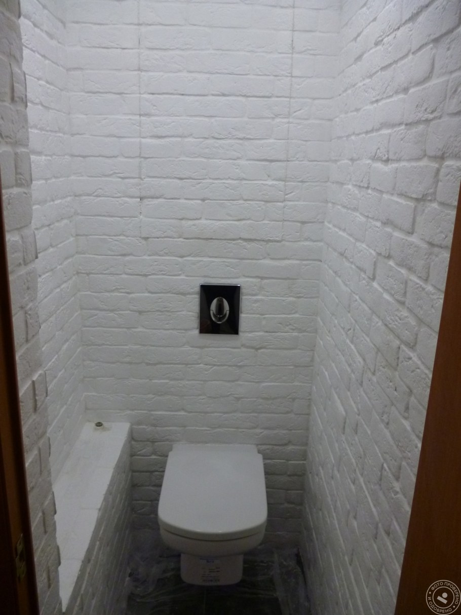 Отделка ванной искусственным камнем