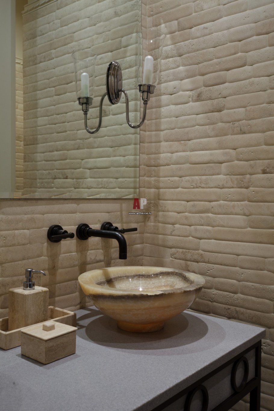 Ванная комната кирпичики