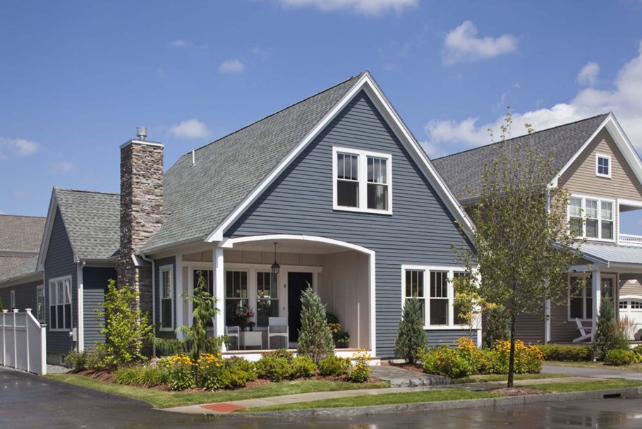 Красивый дом в скандинавском стиле