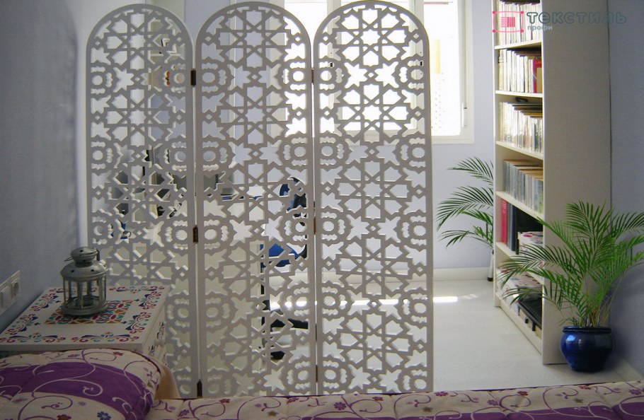 Резные ширмы в интерьере