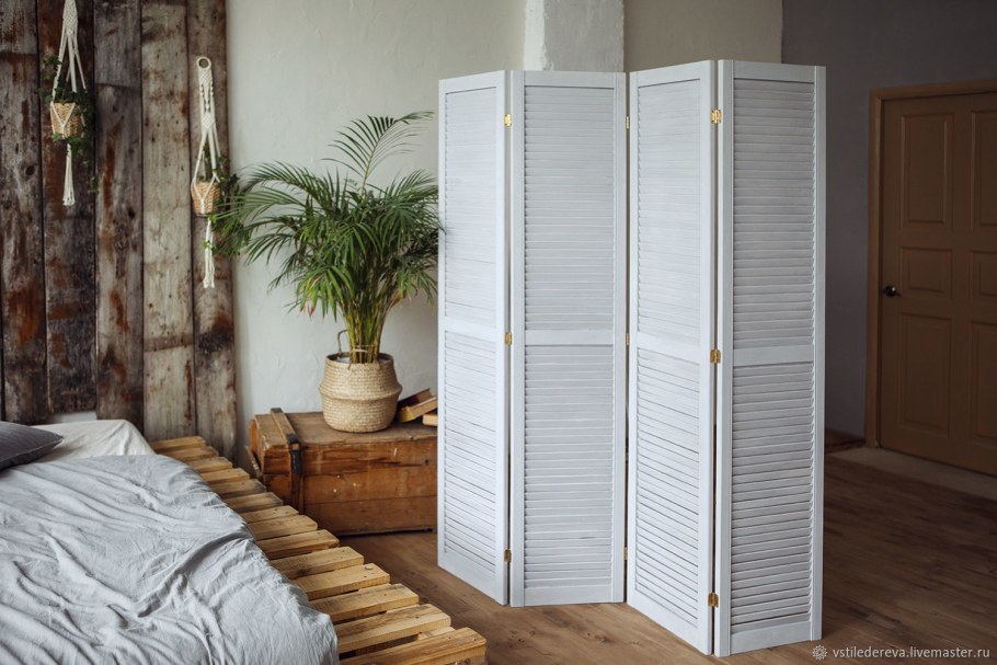 Ширма белая Леруа Мерлен