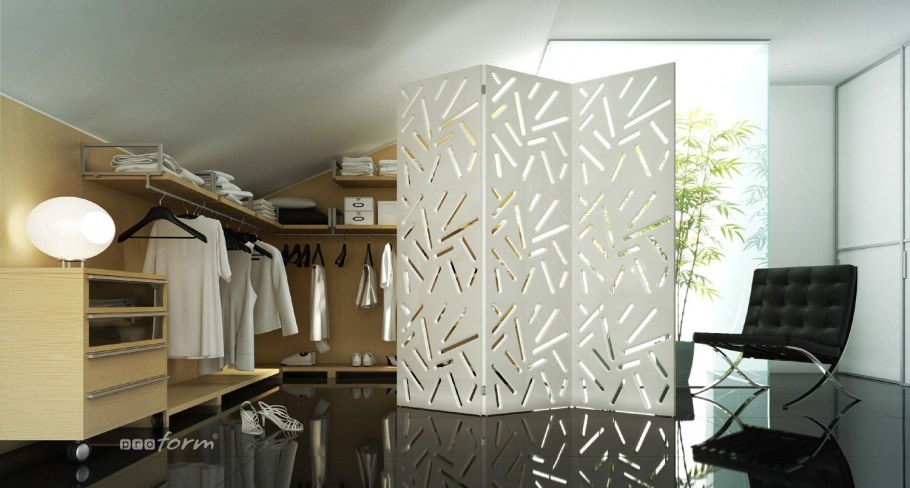 Ширмы для зонирования пространства