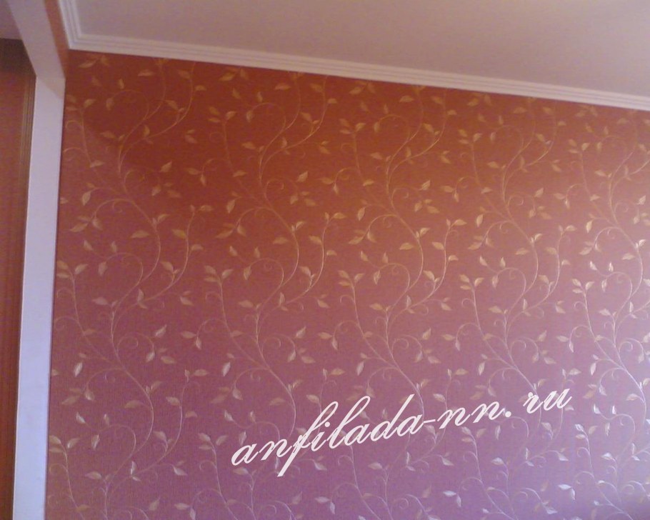 Житки обой интерьер спальни