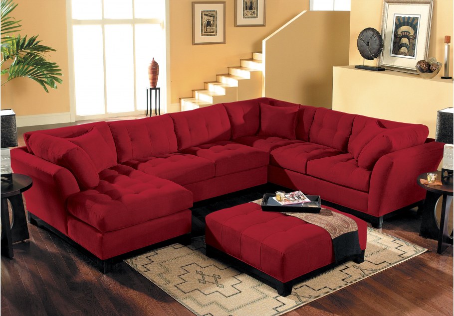 Диван темный беж