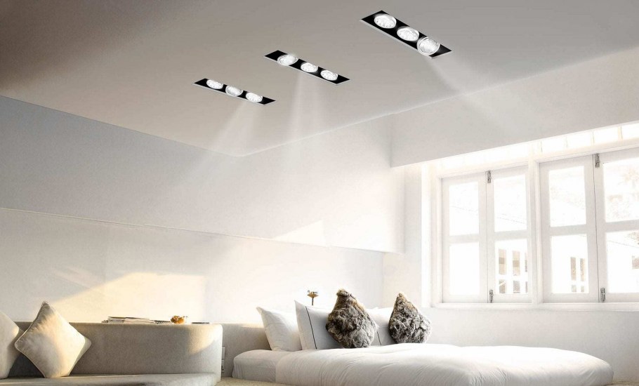 Натяжные потолки в интерьере