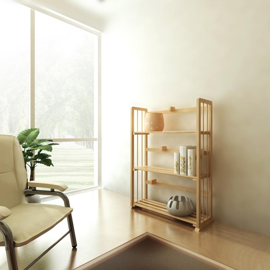 Стеллаж из реек