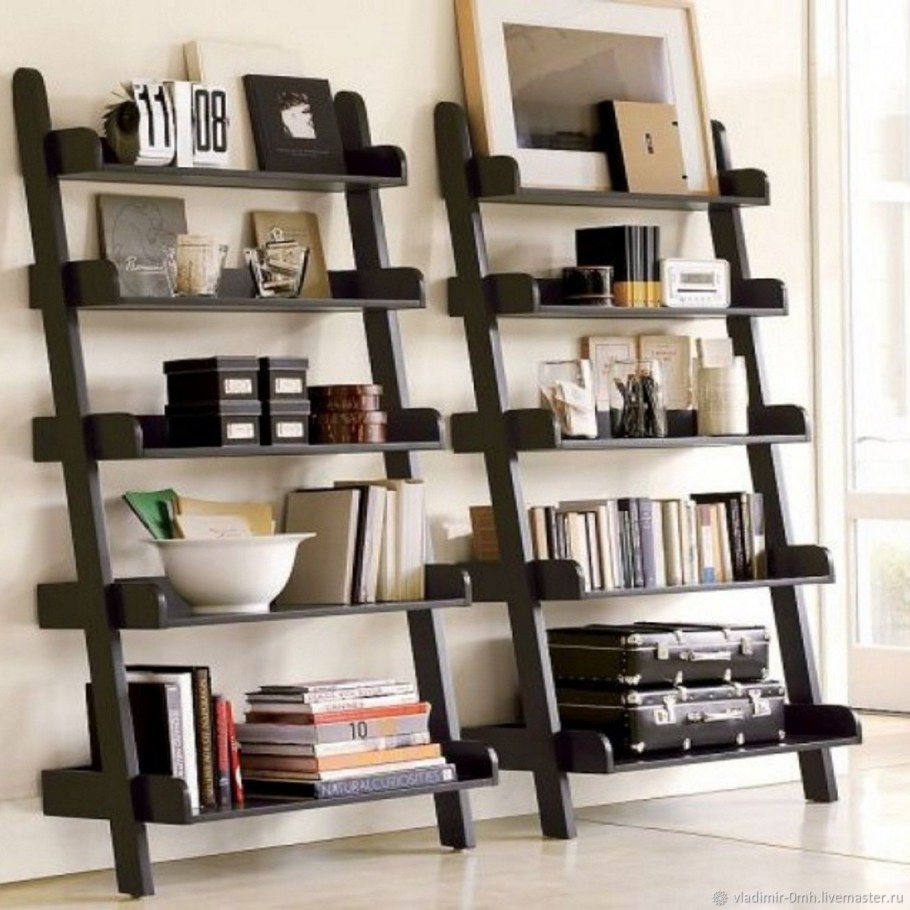 Стеллажные полки на стену