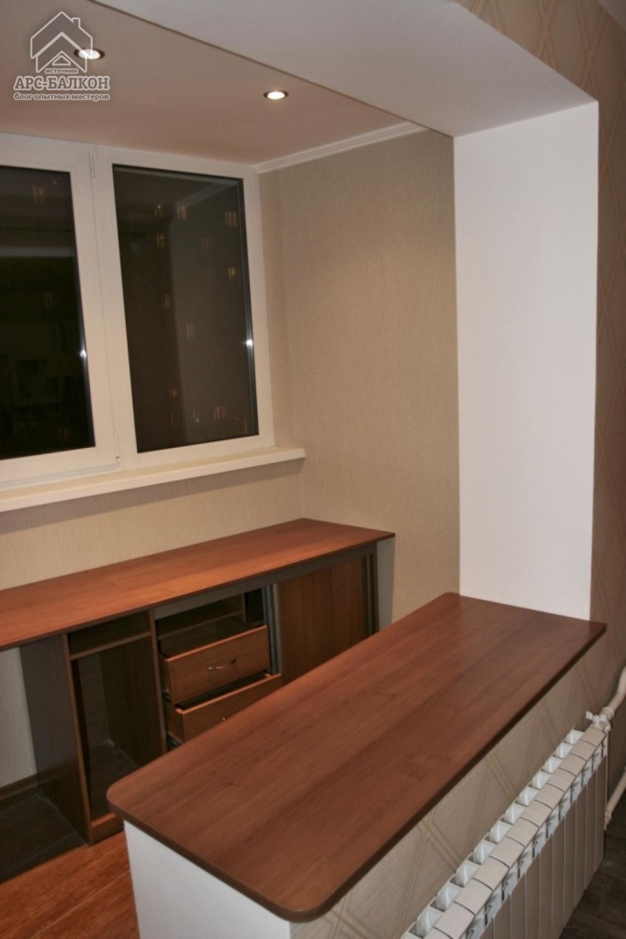 Столешница для балконного проема