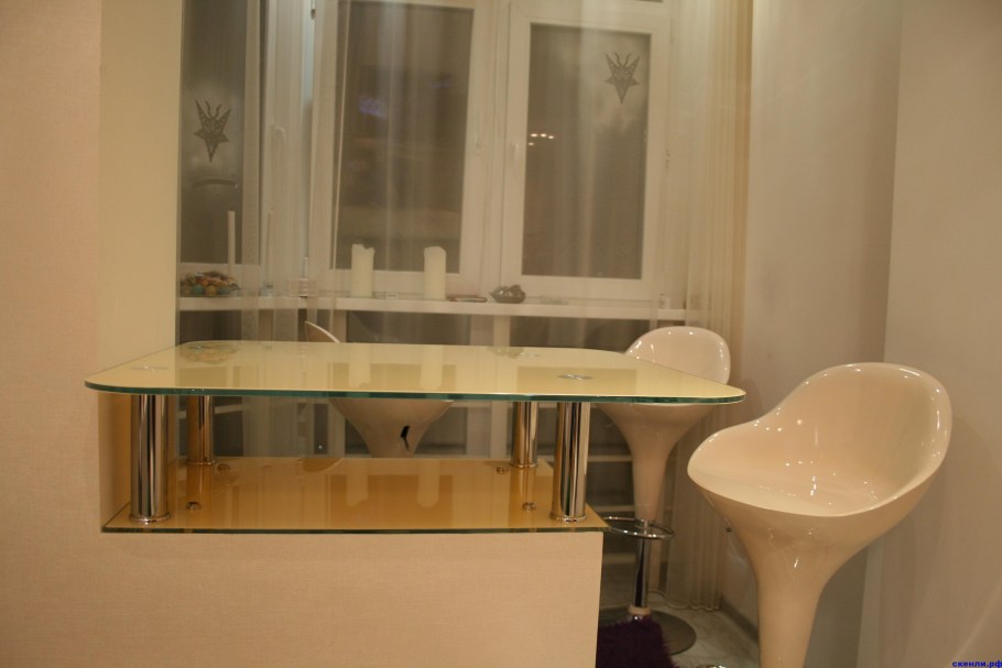 Барные столешницы на балкон