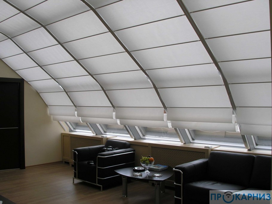 Система зимний сад для римских штор