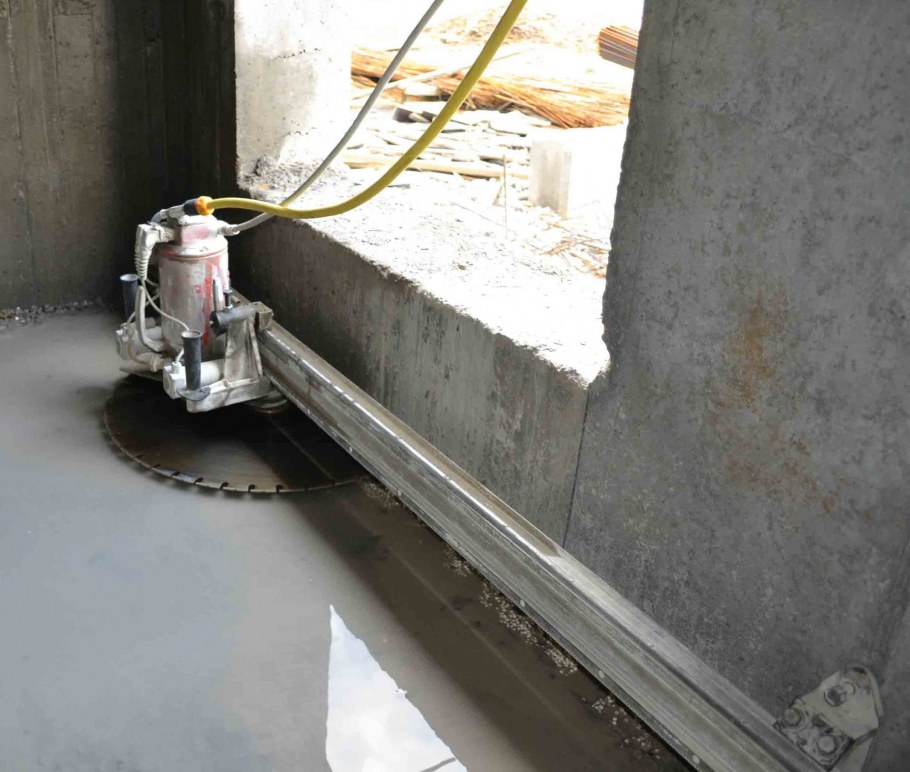 Гидрорезка бетона водой