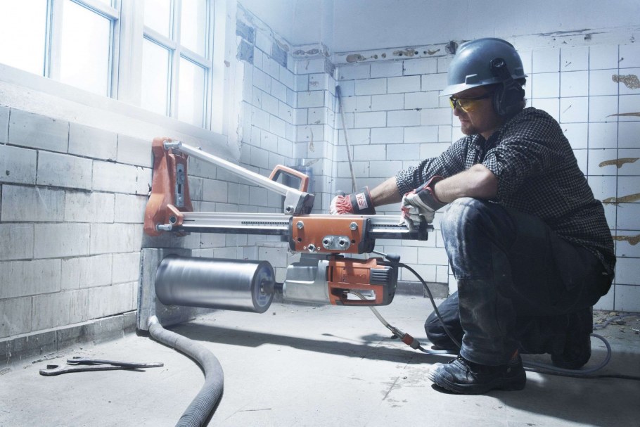 Алмазное бурение отверстий Husqvarna