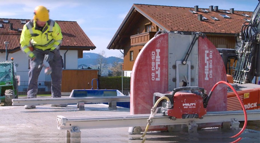 Хилти стенорезная машина цепь