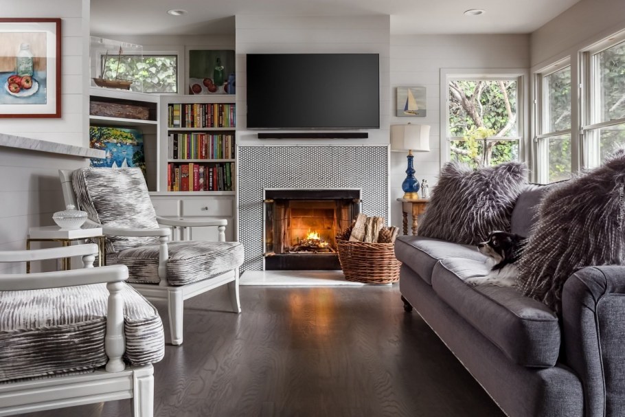 Камин в стиле хюгге