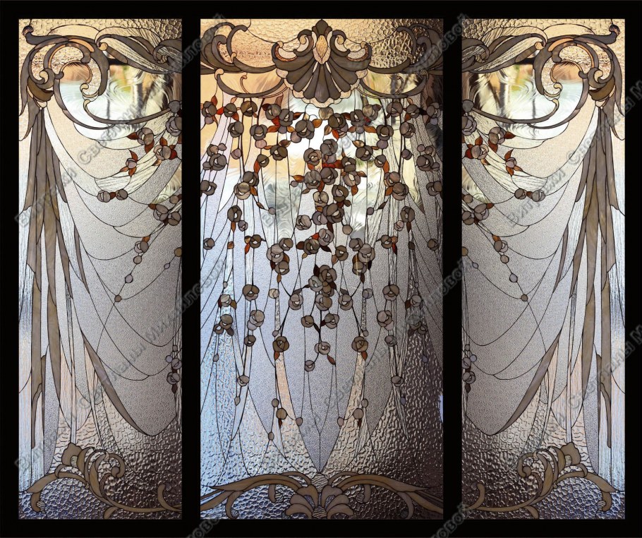 Витражи арт деко Светланы Михайловой