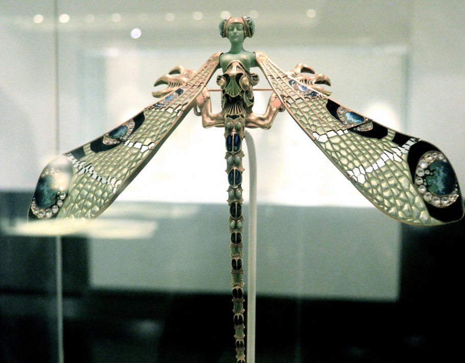 Рене Лалик украшения Стрекоза