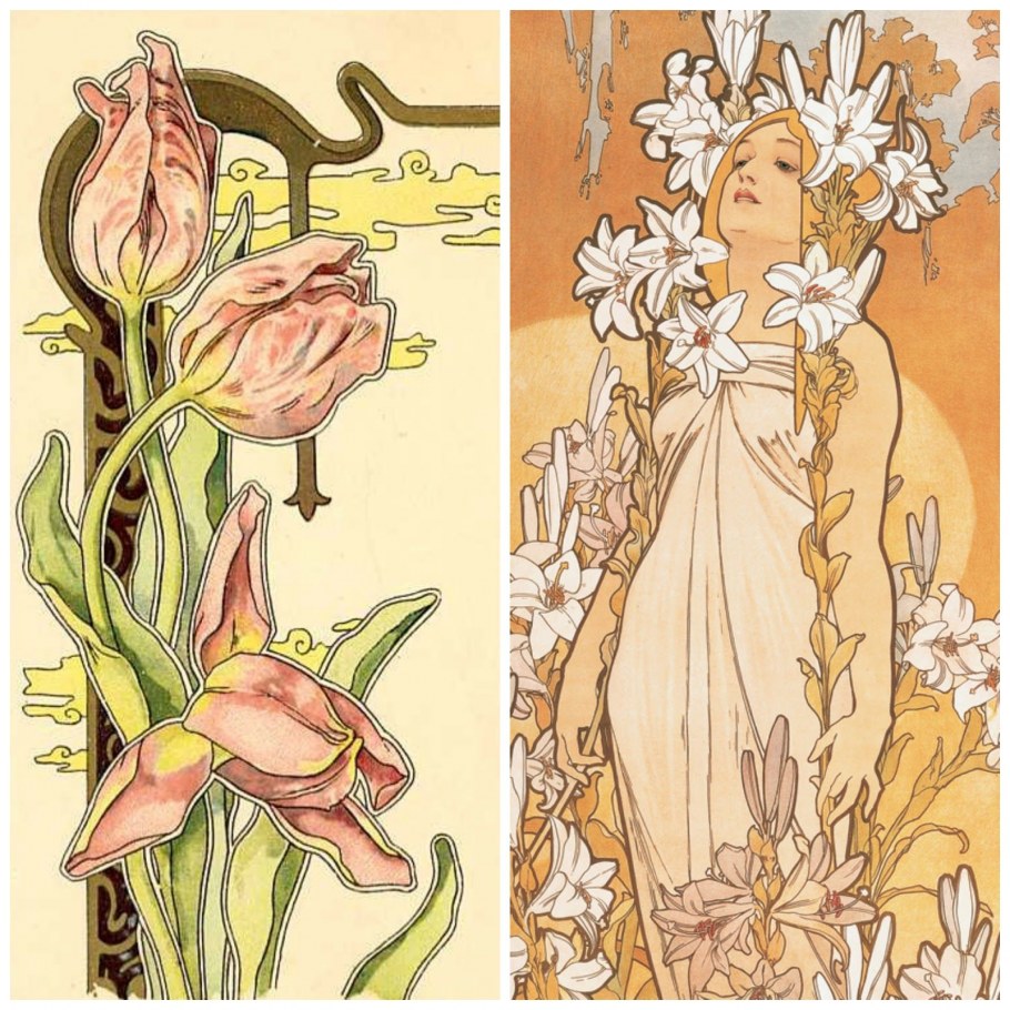 Альфонс Муха Лилия