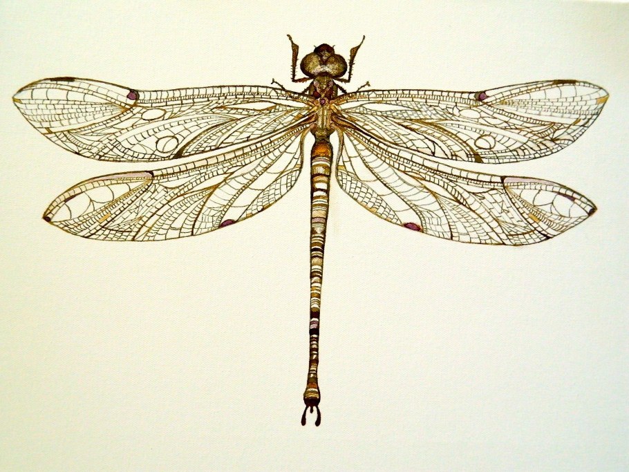 Стрекоза стилизация