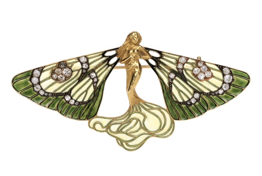 Брошь (Рене Лалик бабочка