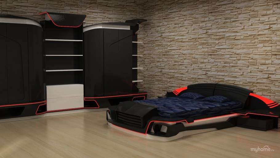 Кухонный гарнитур Hi Tech