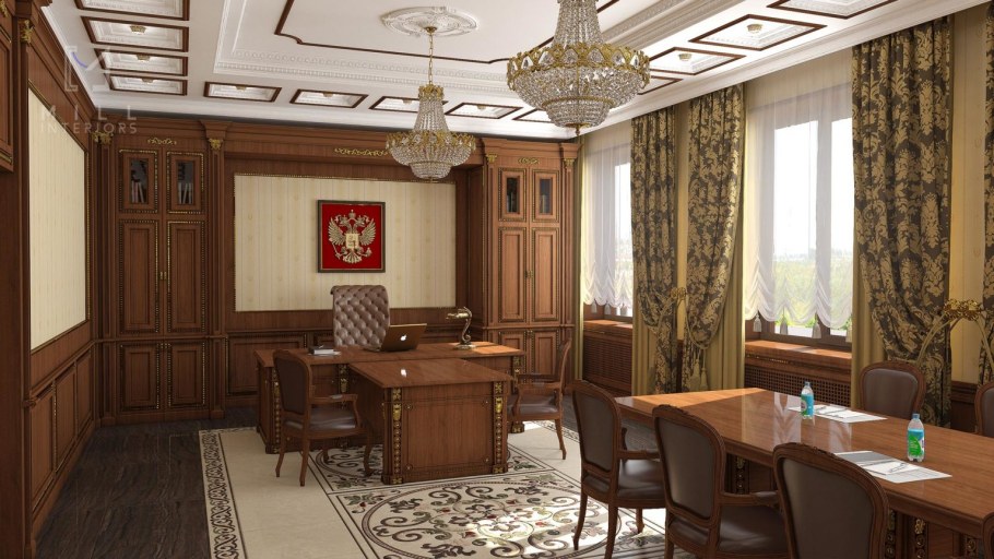 Интерьер рабочего кабинета