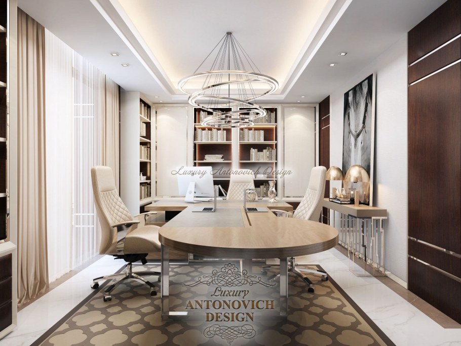 Кабинет в греческом стиле