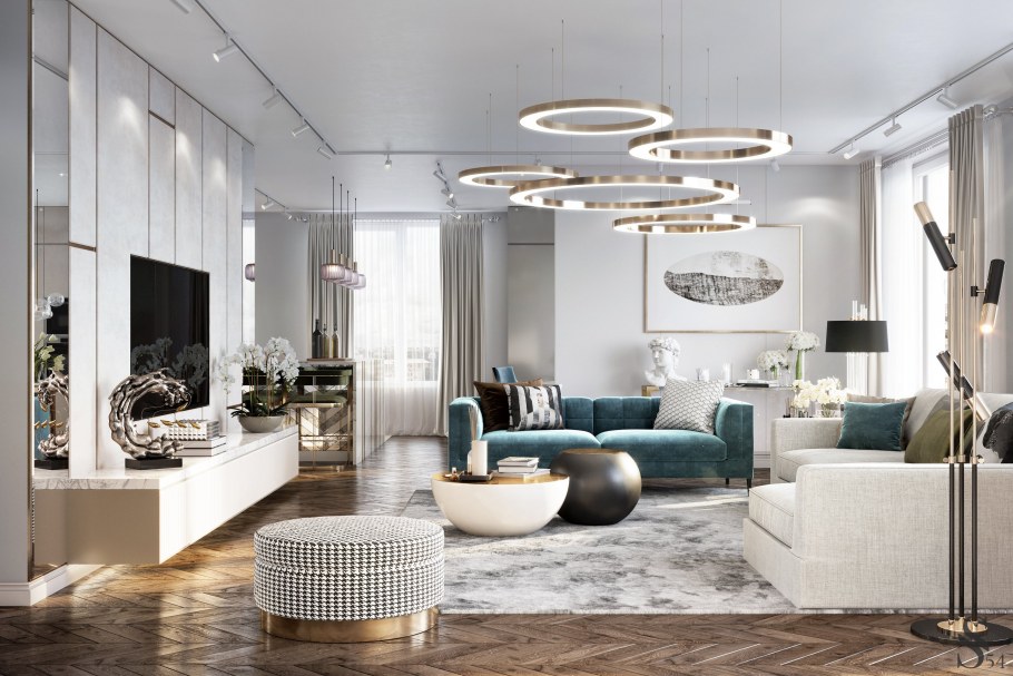 Квартира в стиле лондонской элиты