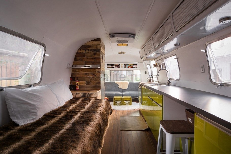 Автодом Airstream изнутри