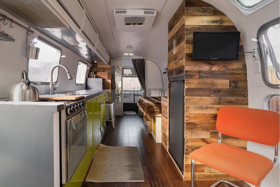 Автодом Airstream изнутри