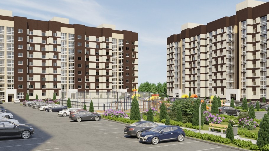 Микрорайон Мегаполис парк Брянск