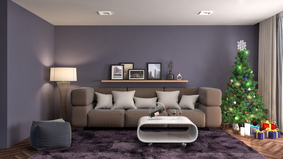 Новогодняя комната