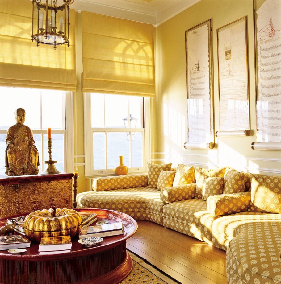 Гостиная в индийском стиле