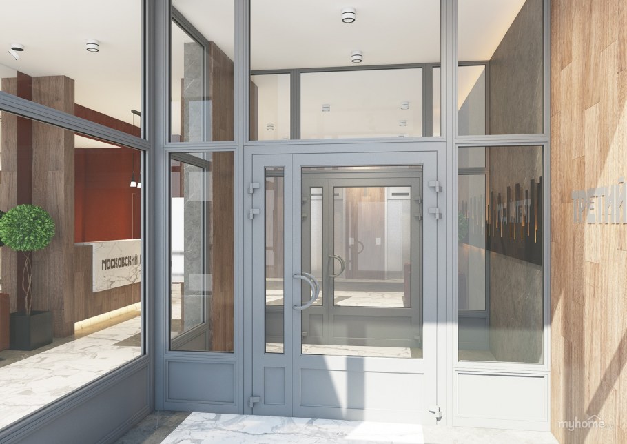 Двухэтажная квартира с панорамными окнами