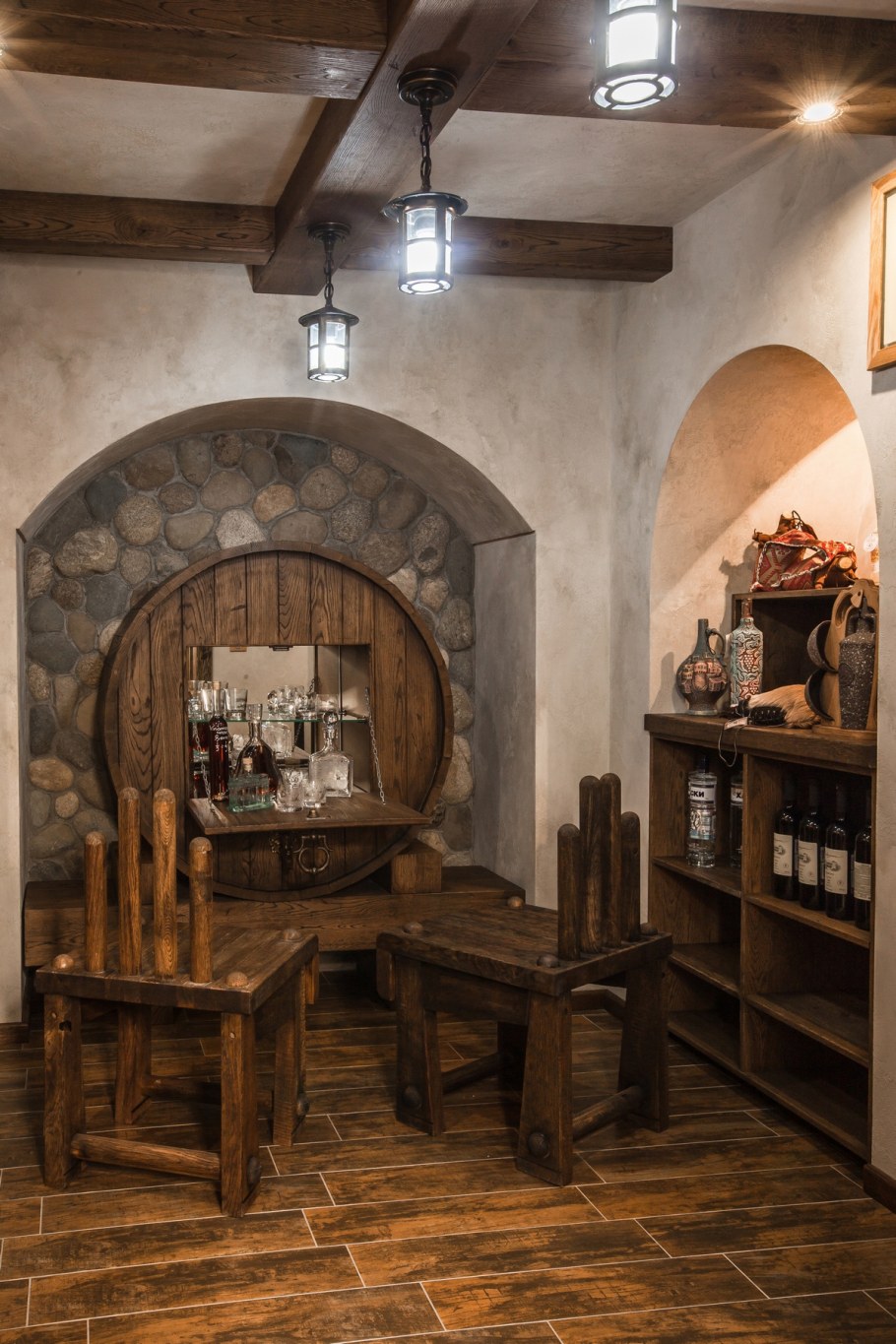 Усадьба Дадиани винный погреб