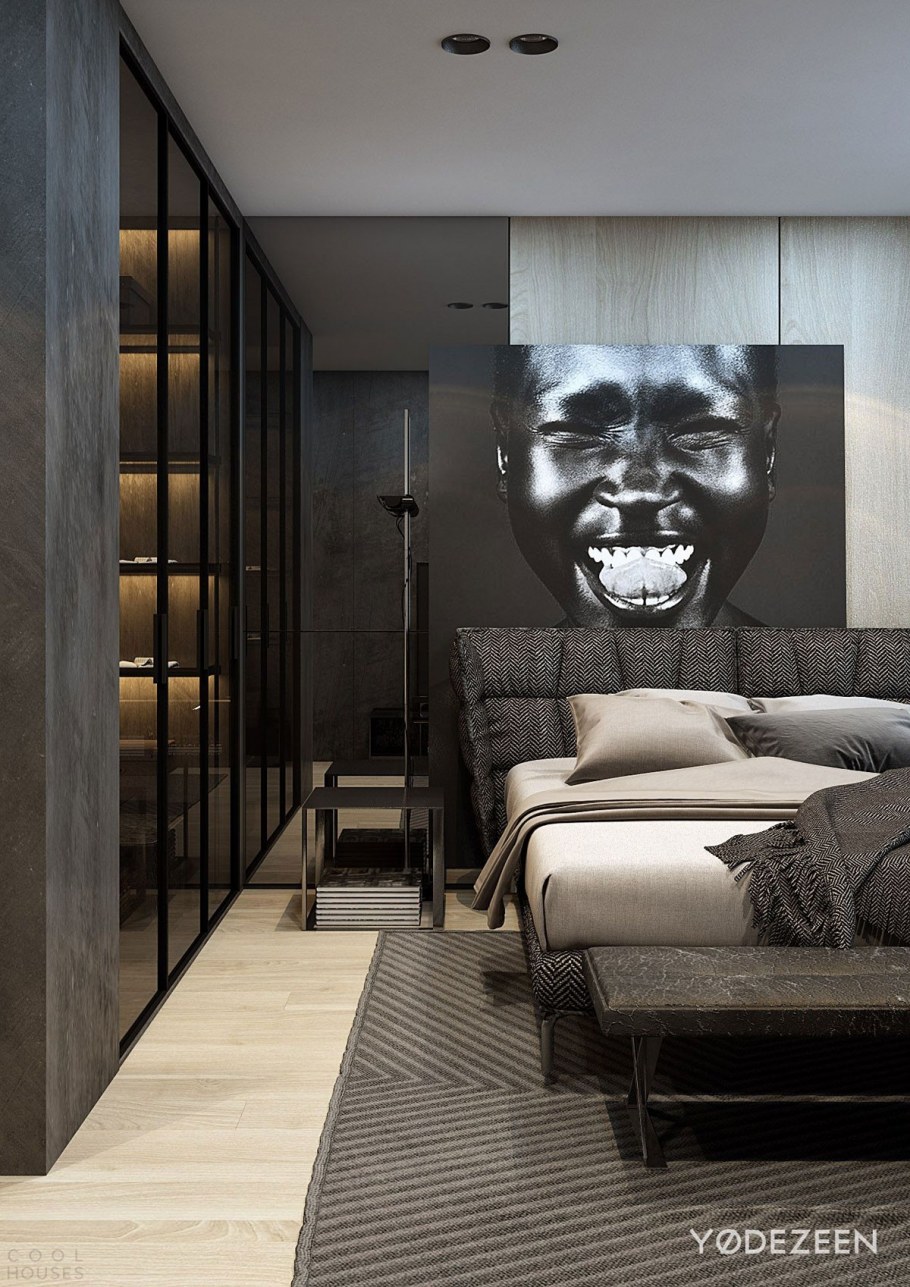 Мужская комната в стиле Минимализм