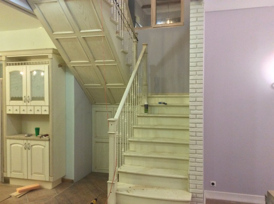 Лестница в стиле Прованс