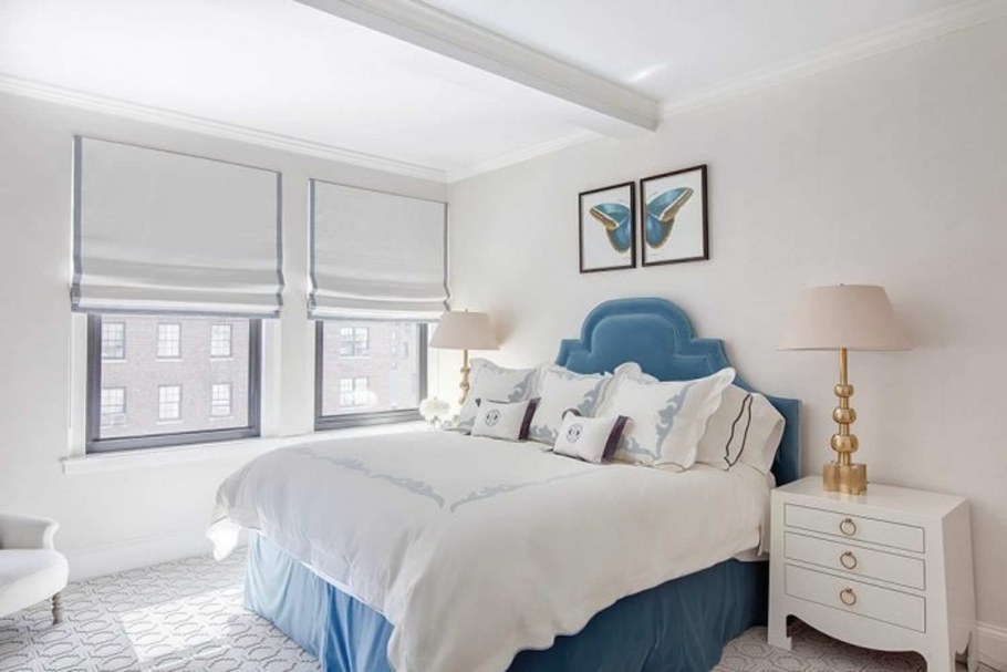 Красивая белая мебель для комнаты современная