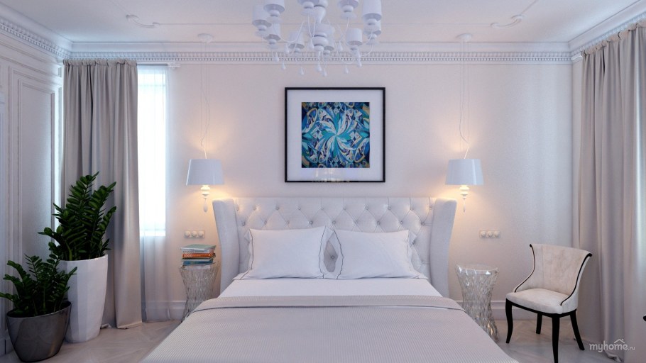 Интерьер трехкомнатной квартиры 62 кв.м