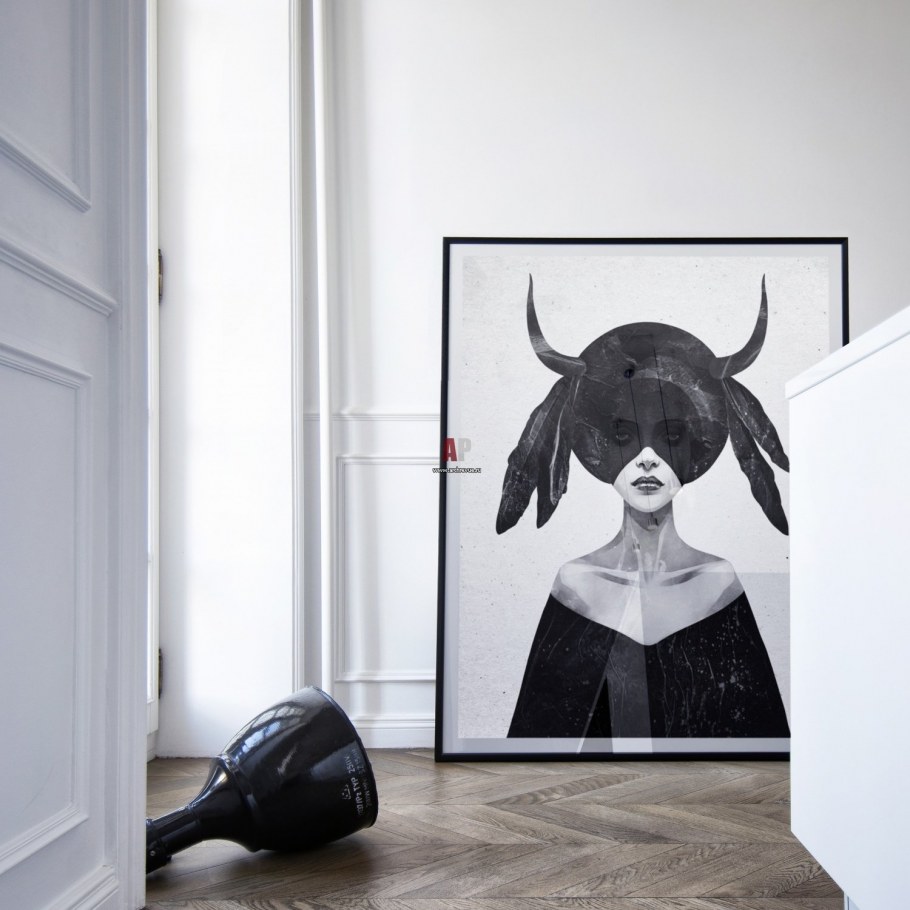 Современные постеры для интерьера в стиле минимализма