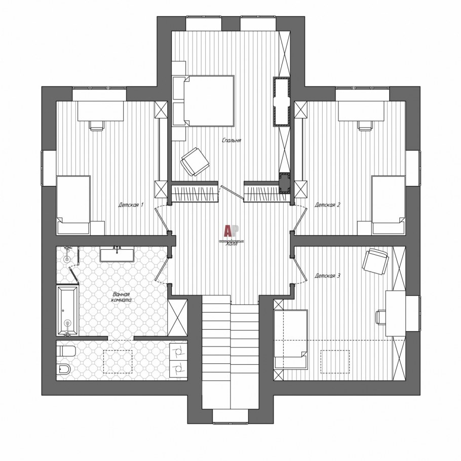 Планировки домов сикамтном